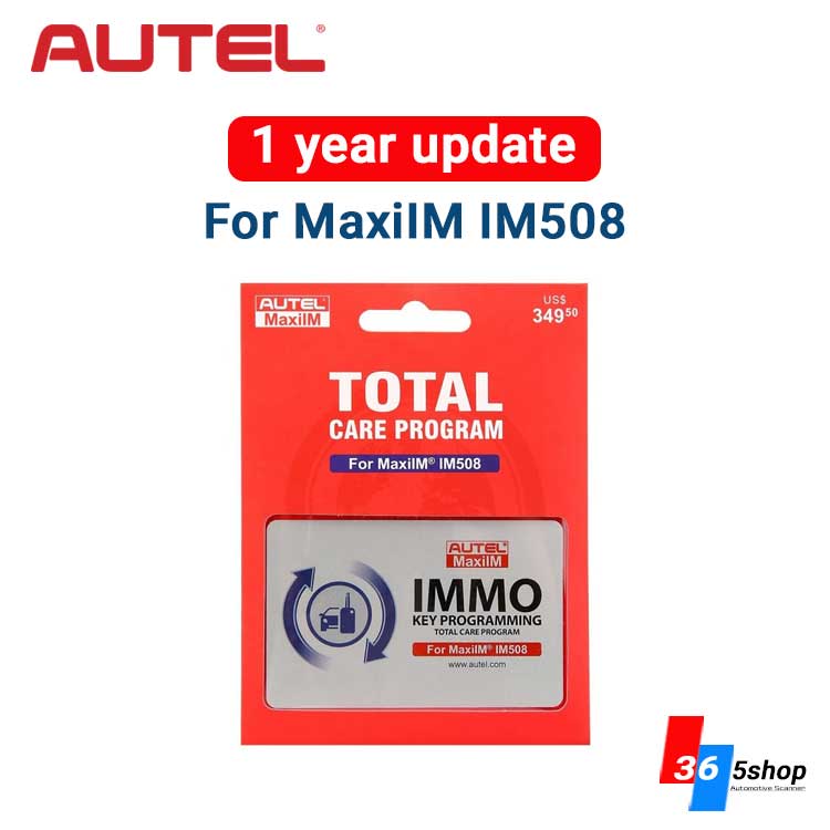 Actualización de 1 año del software AUTEL MaxiIM IM508/IM100