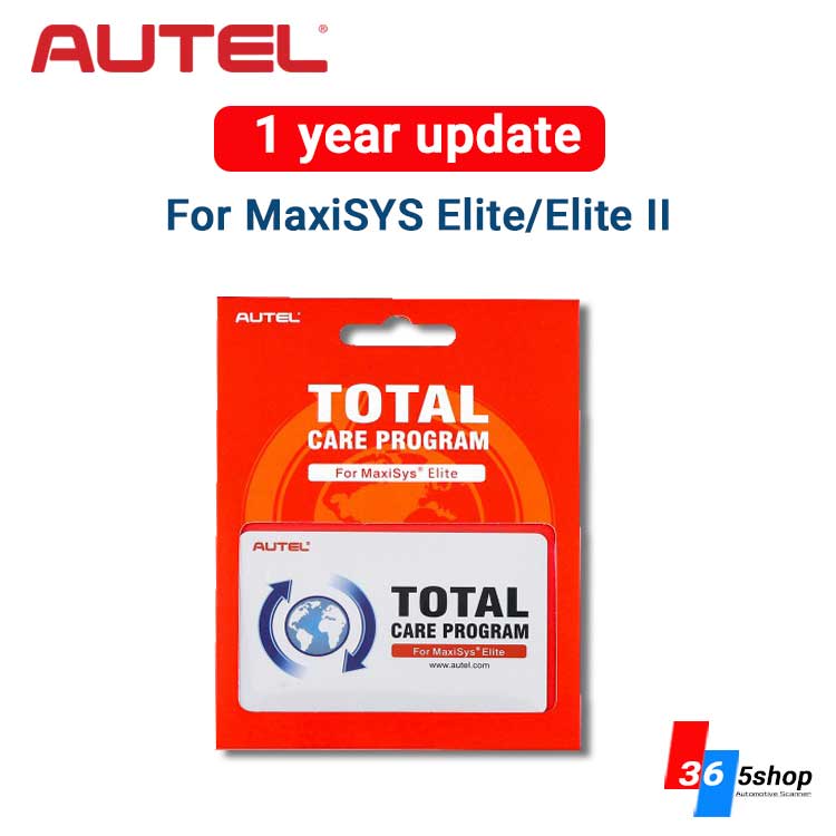 Actualización de 1 año del software Autel MaxiSys Elite/Elite II