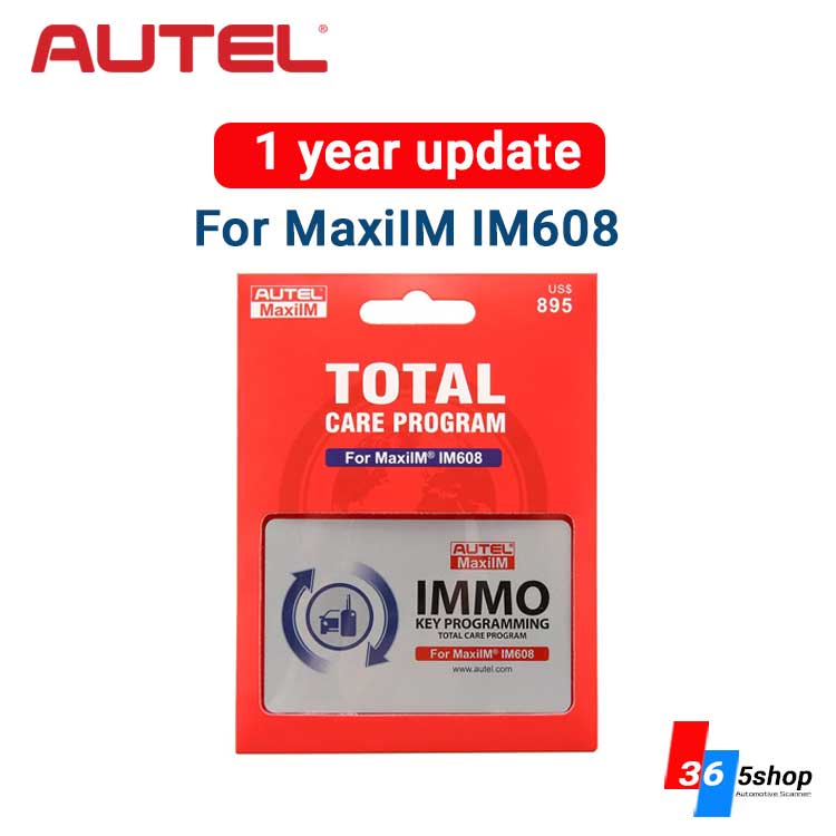 Actualización de 1 año del software AUTEL MaxiIM IM608/IM608PRO/IM608PROII/IM600